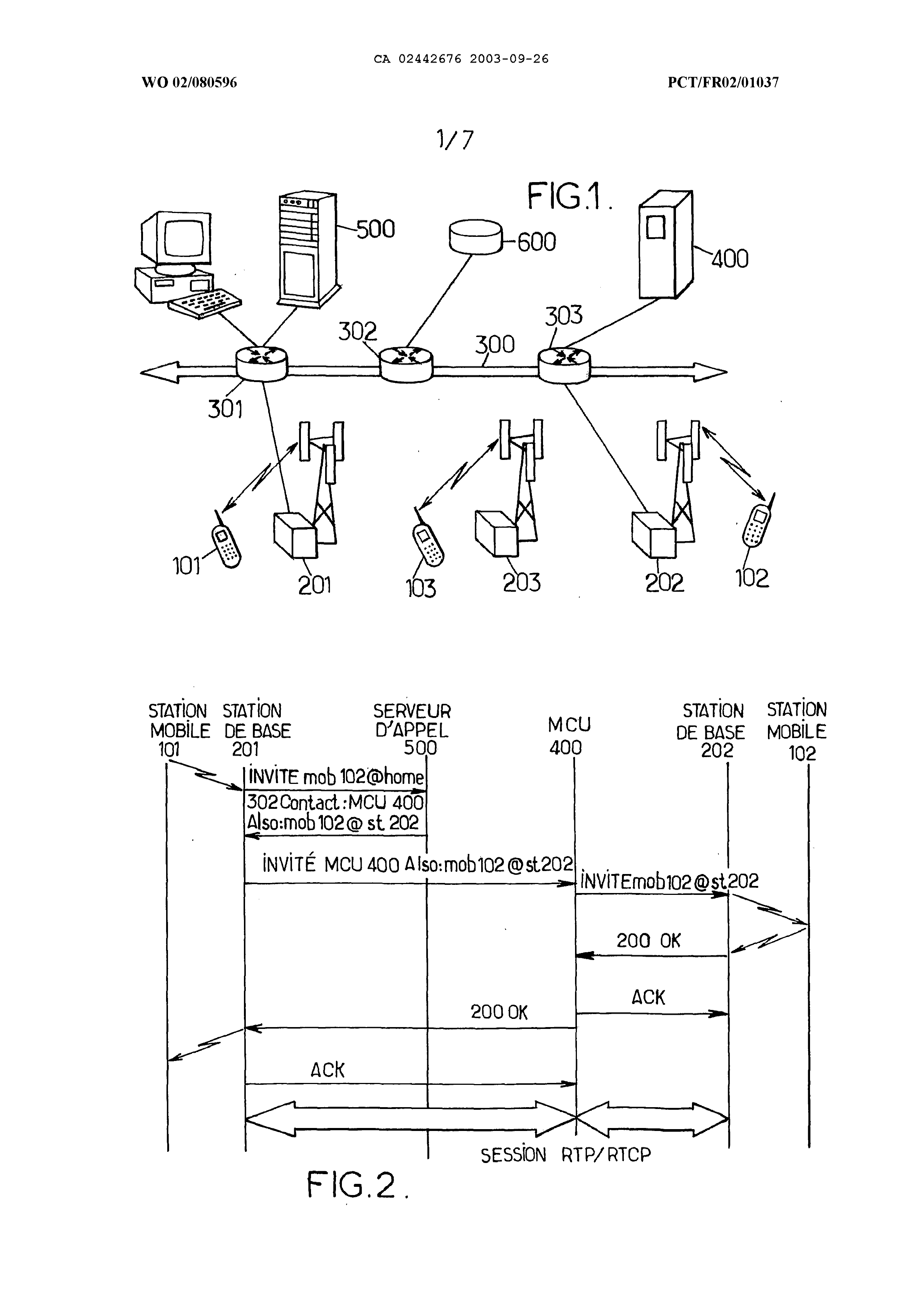 CA2442676C, drawing sheet 1
