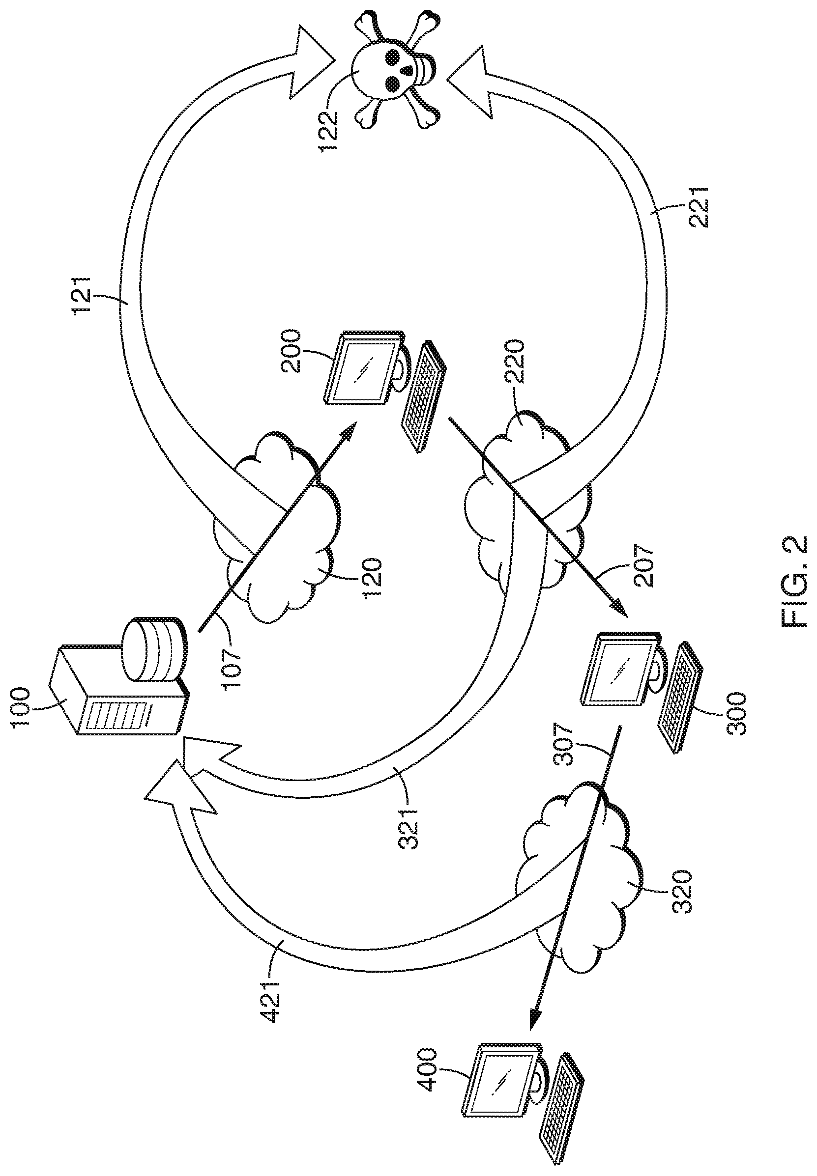 US10574451B2, drawing sheet 3 of 13
