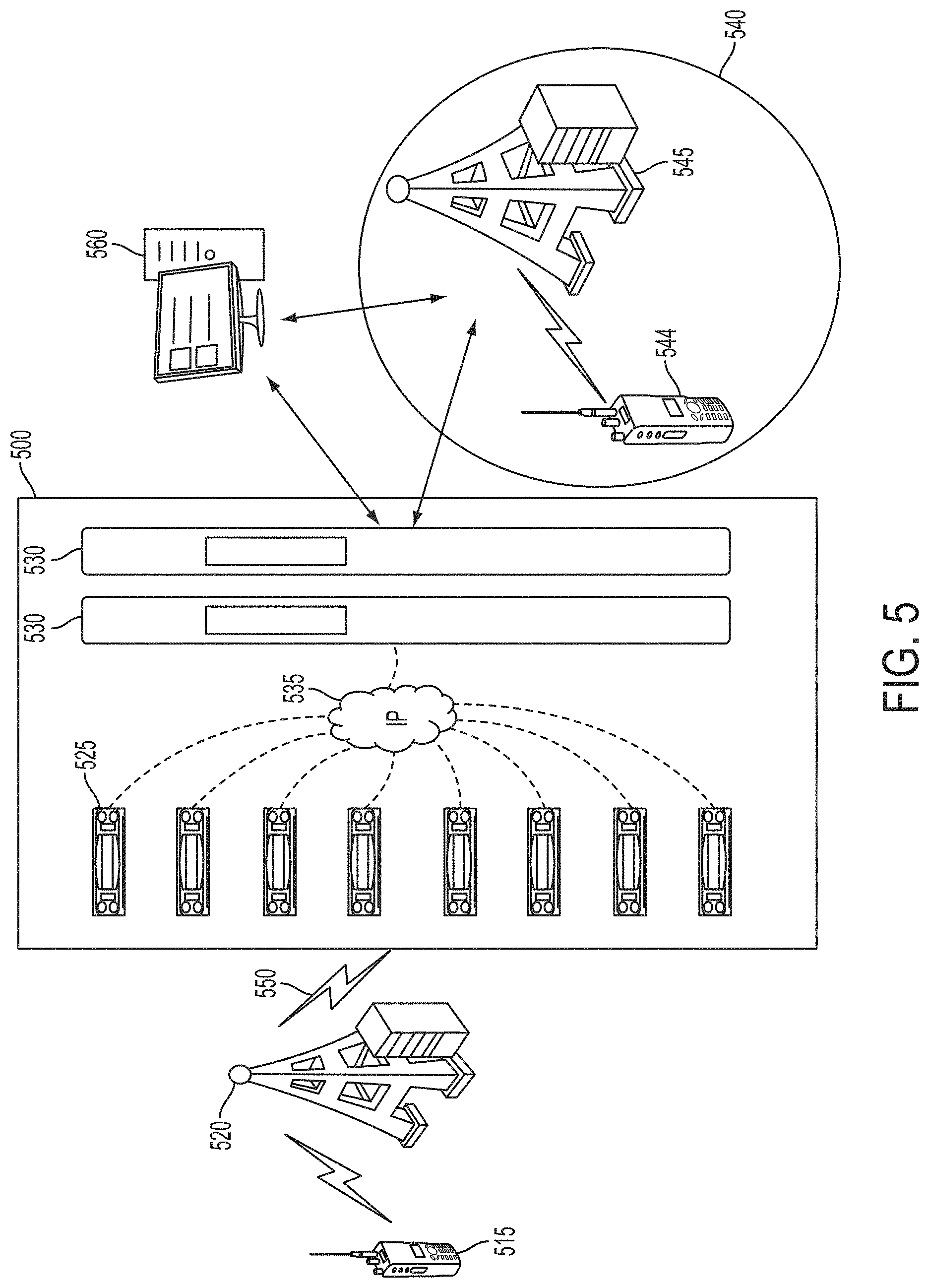 US10749737B2, drawing sheet 6 of 9