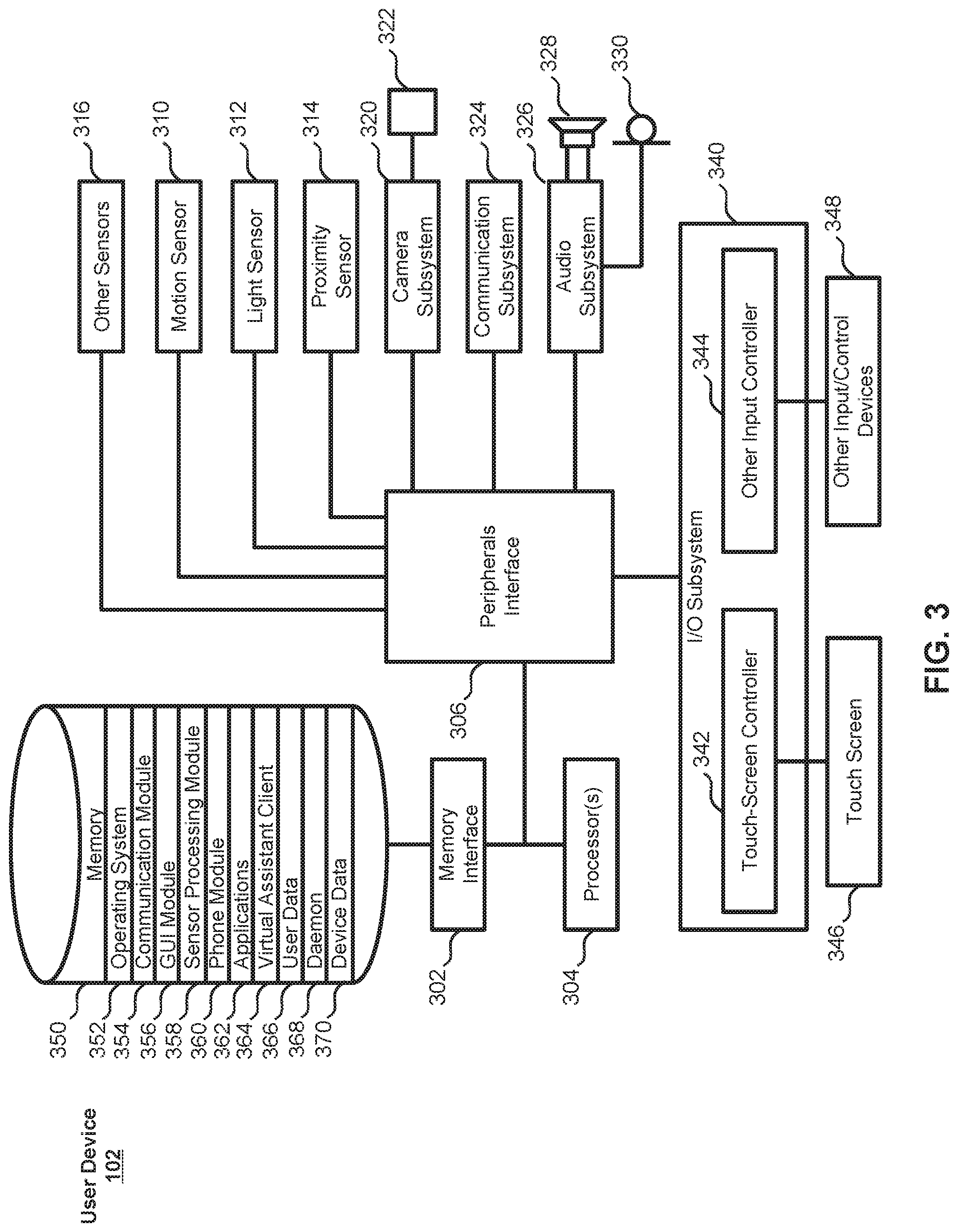US11257504B2, drawing sheet 3 of 17