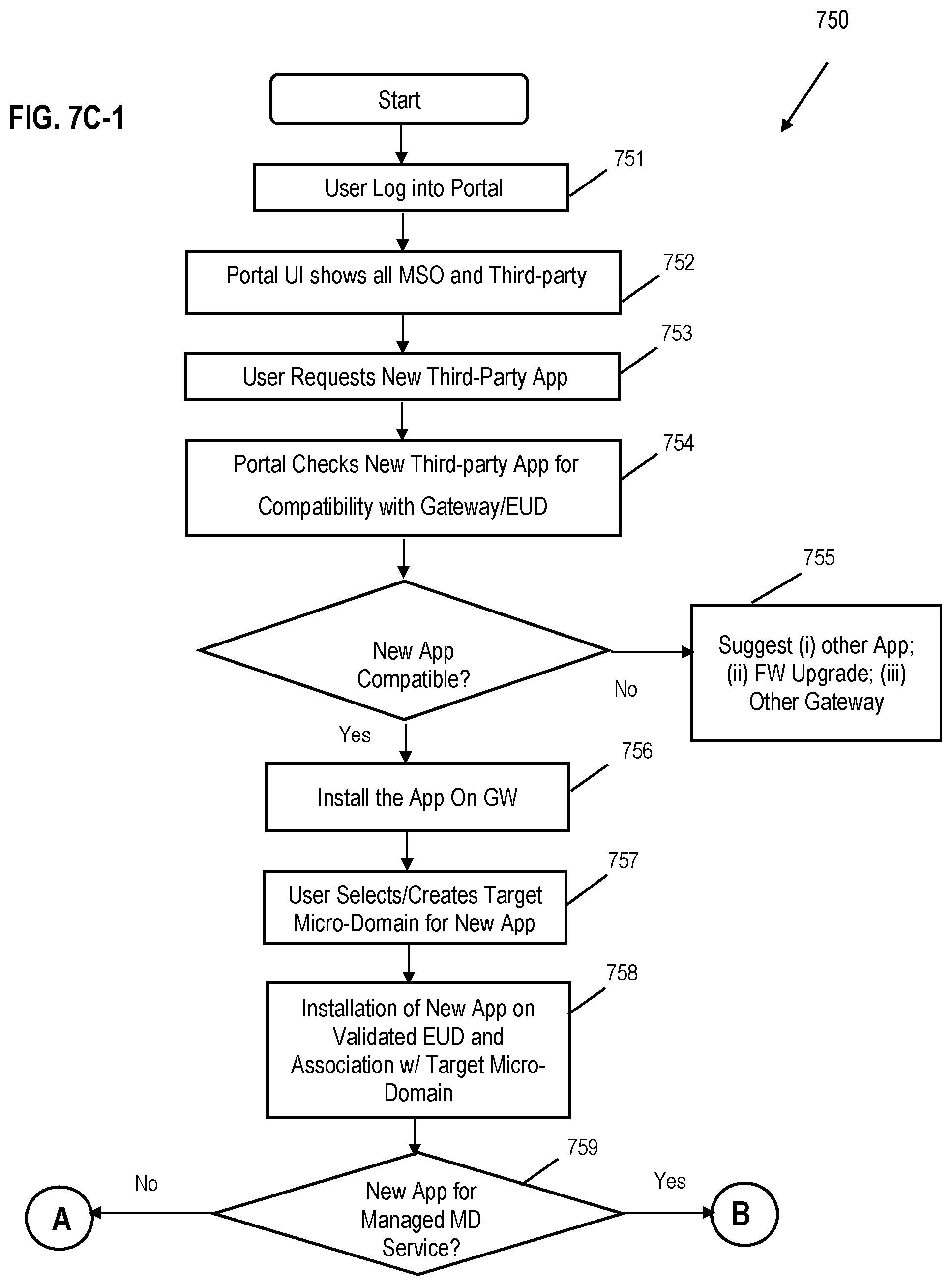 US11368552B2, drawing sheet 14 of 17