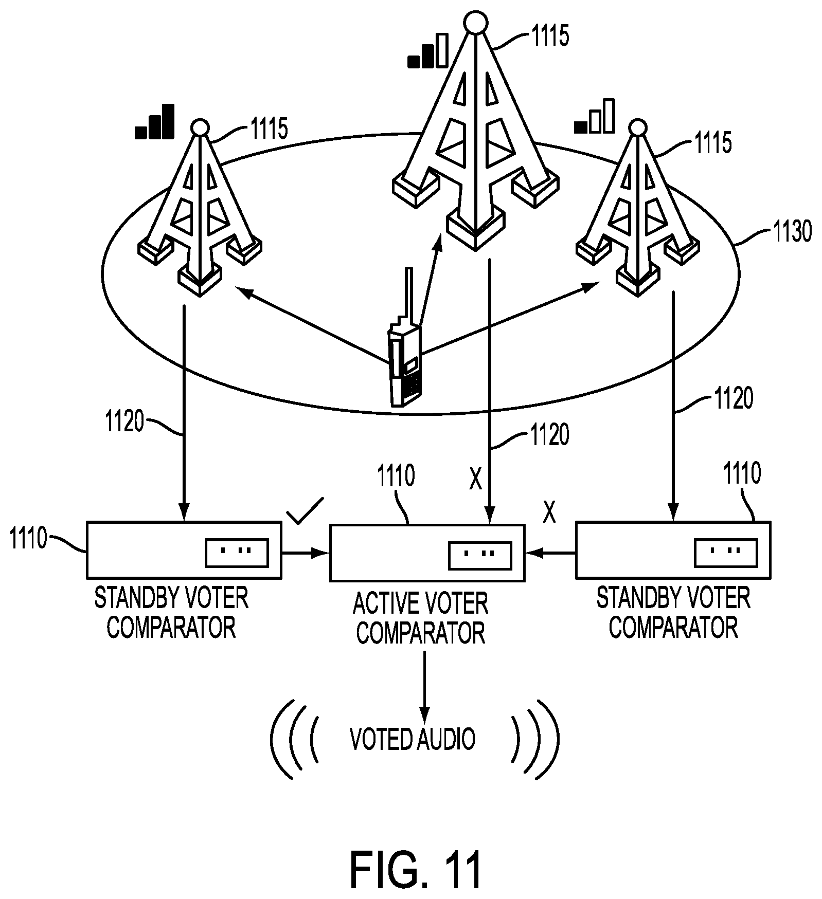 US12316437B2, drawing sheet 11 of 19