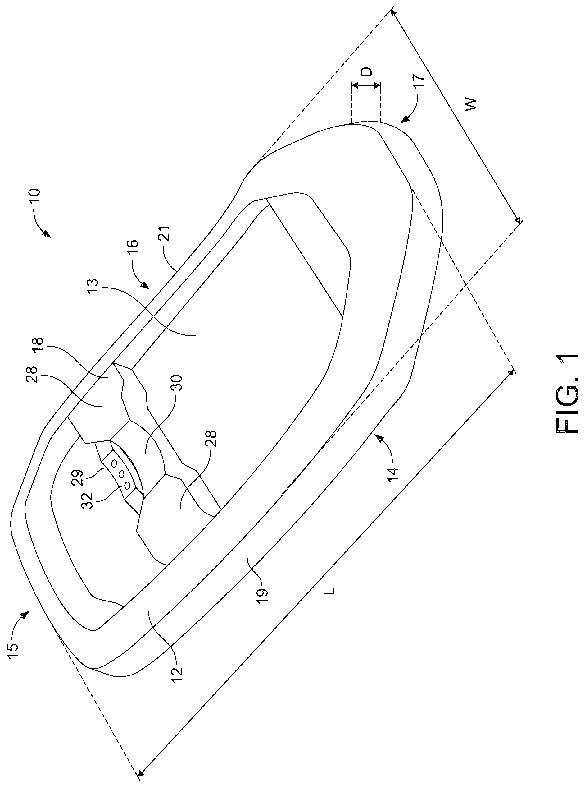 US12377296B2, drawing sheet 1