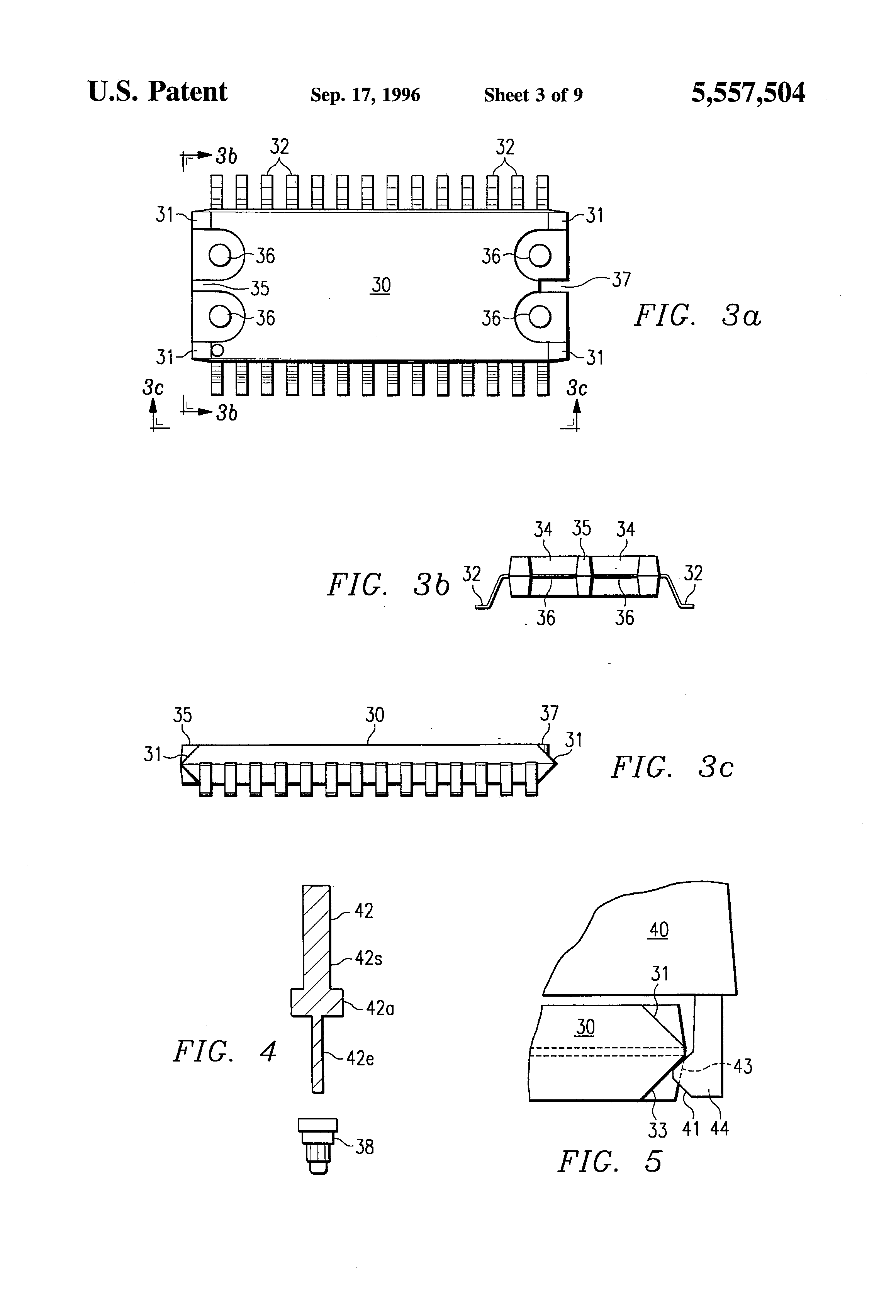 US5557504A, drawing sheet 12 of 18