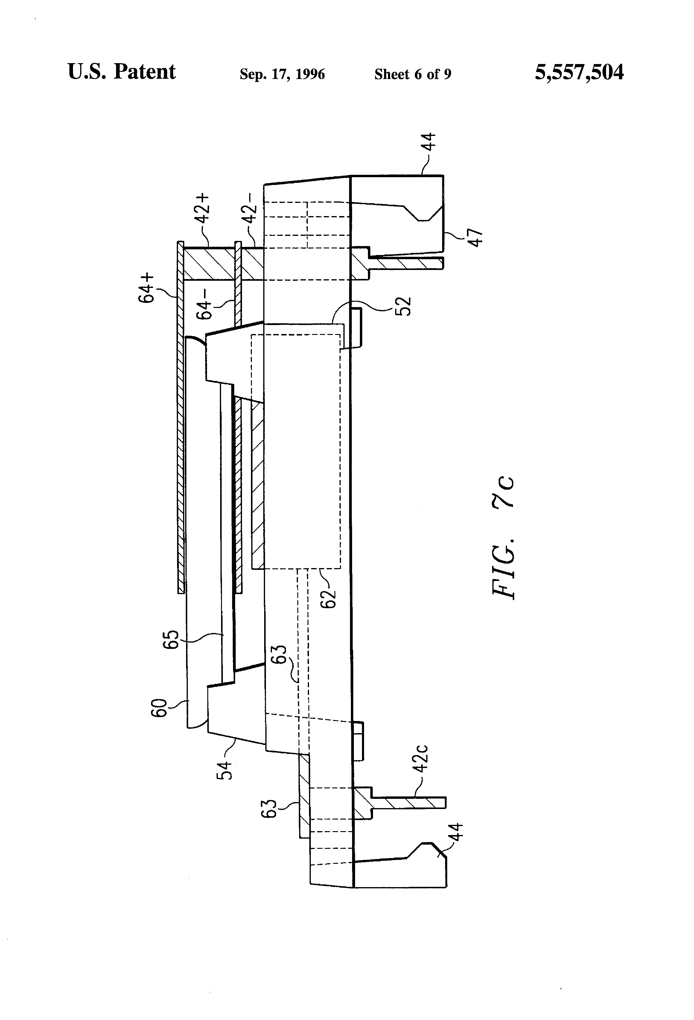 US5557504A, drawing sheet 15 of 18
