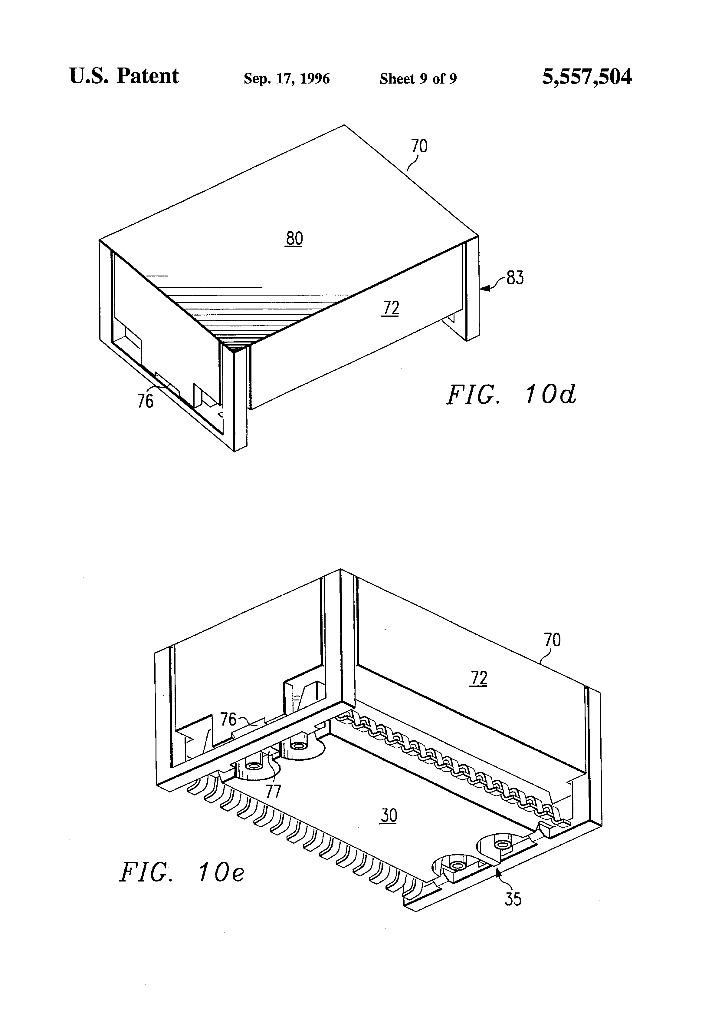 US5557504A, drawing sheet 18 of 18