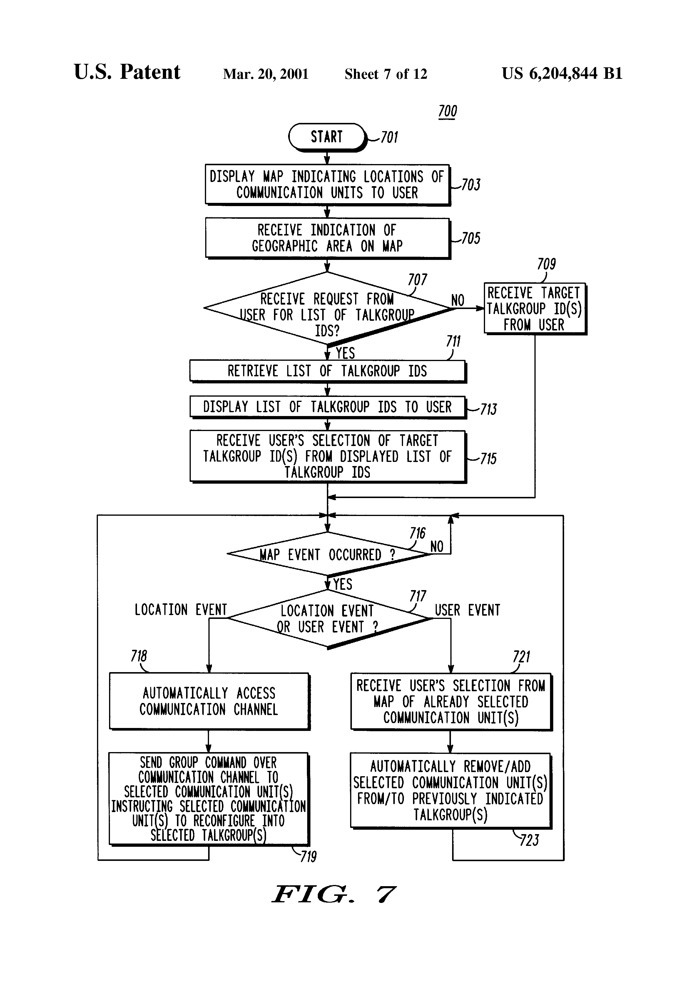 US6204844B1, drawing sheet 7 of 24