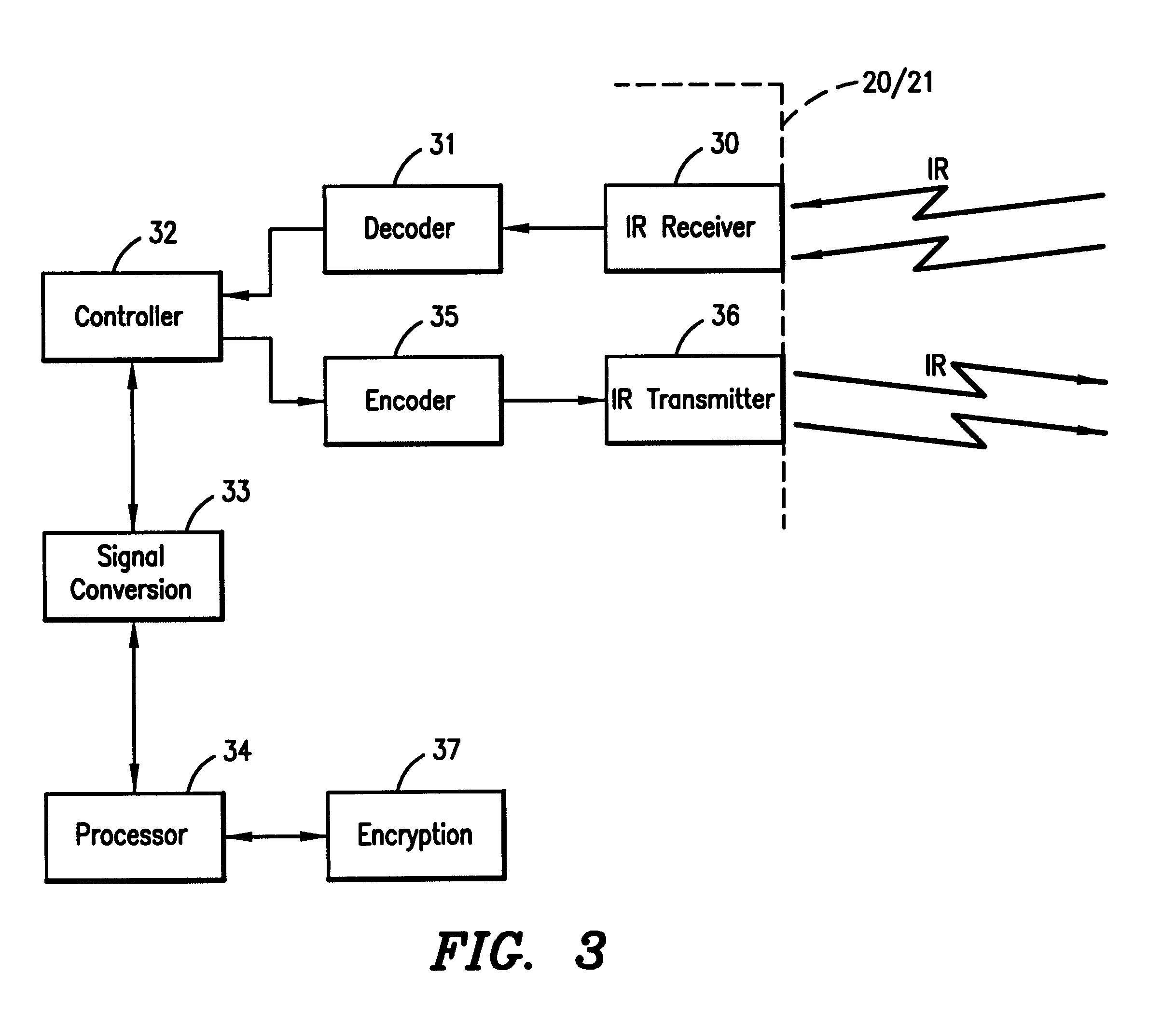 US6396612B1, drawing sheet 3 of 3