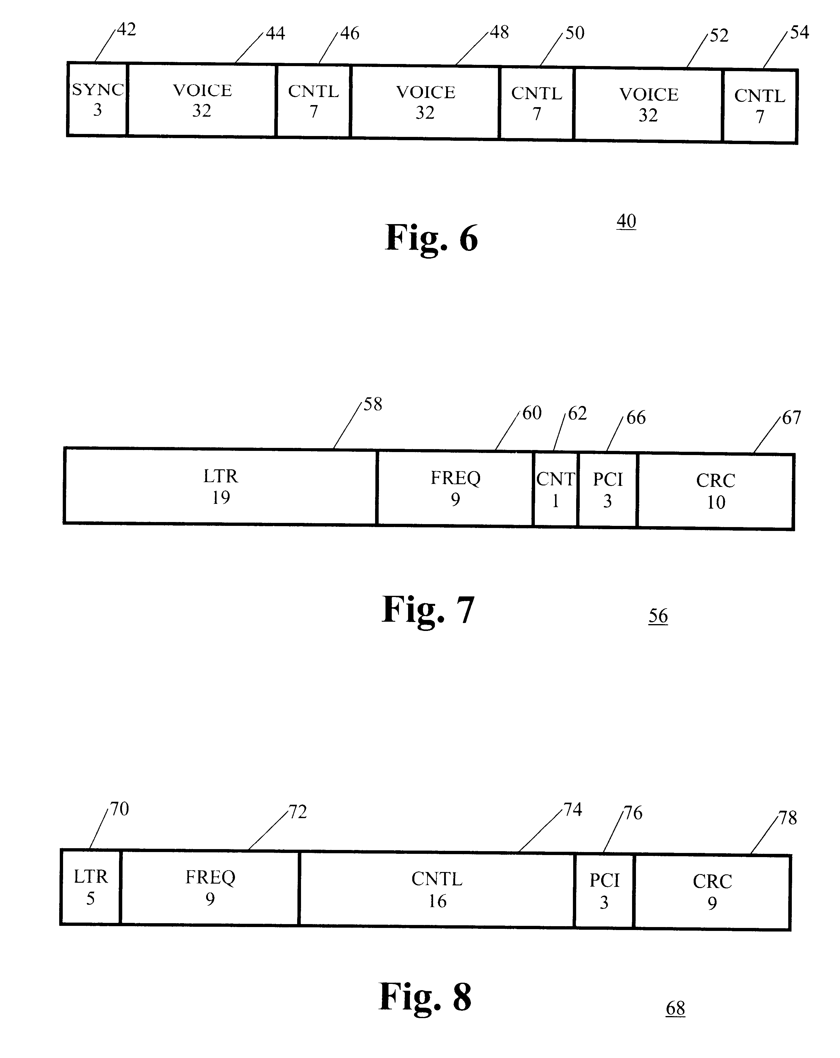 US6744746B1, drawing sheet 4 of 8