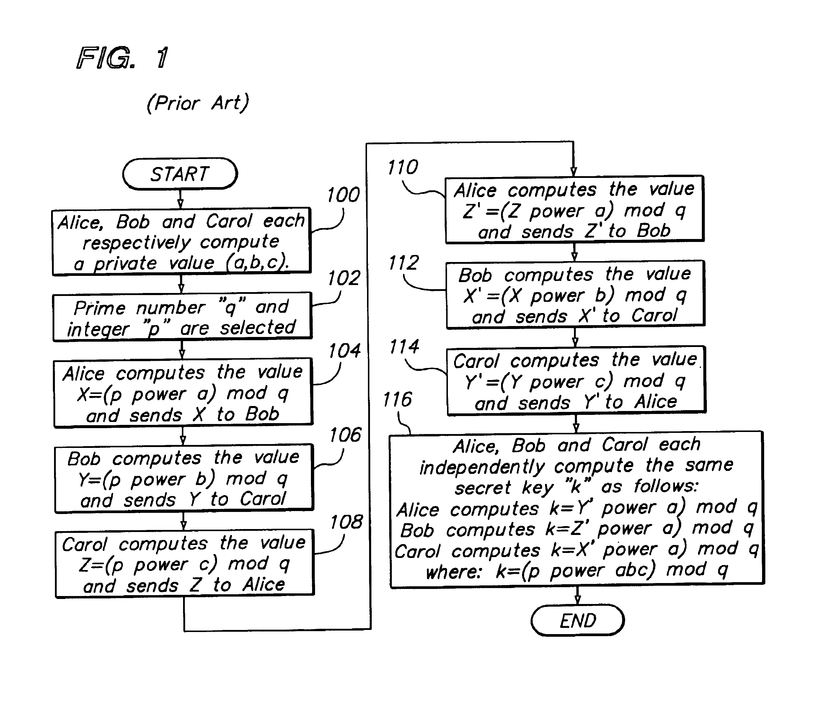 US6941457B1, drawing sheet 2 of 7