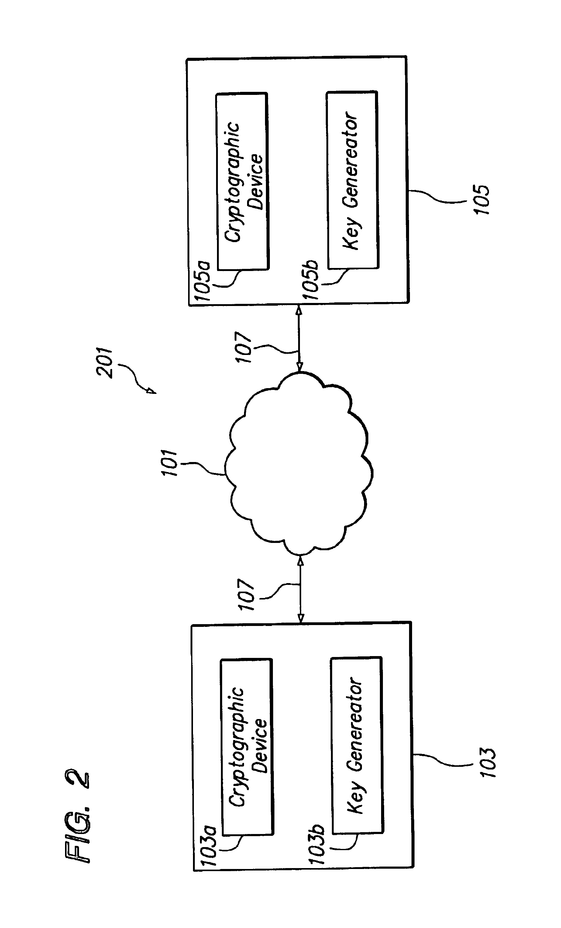 US6941457B1, drawing sheet 3 of 7