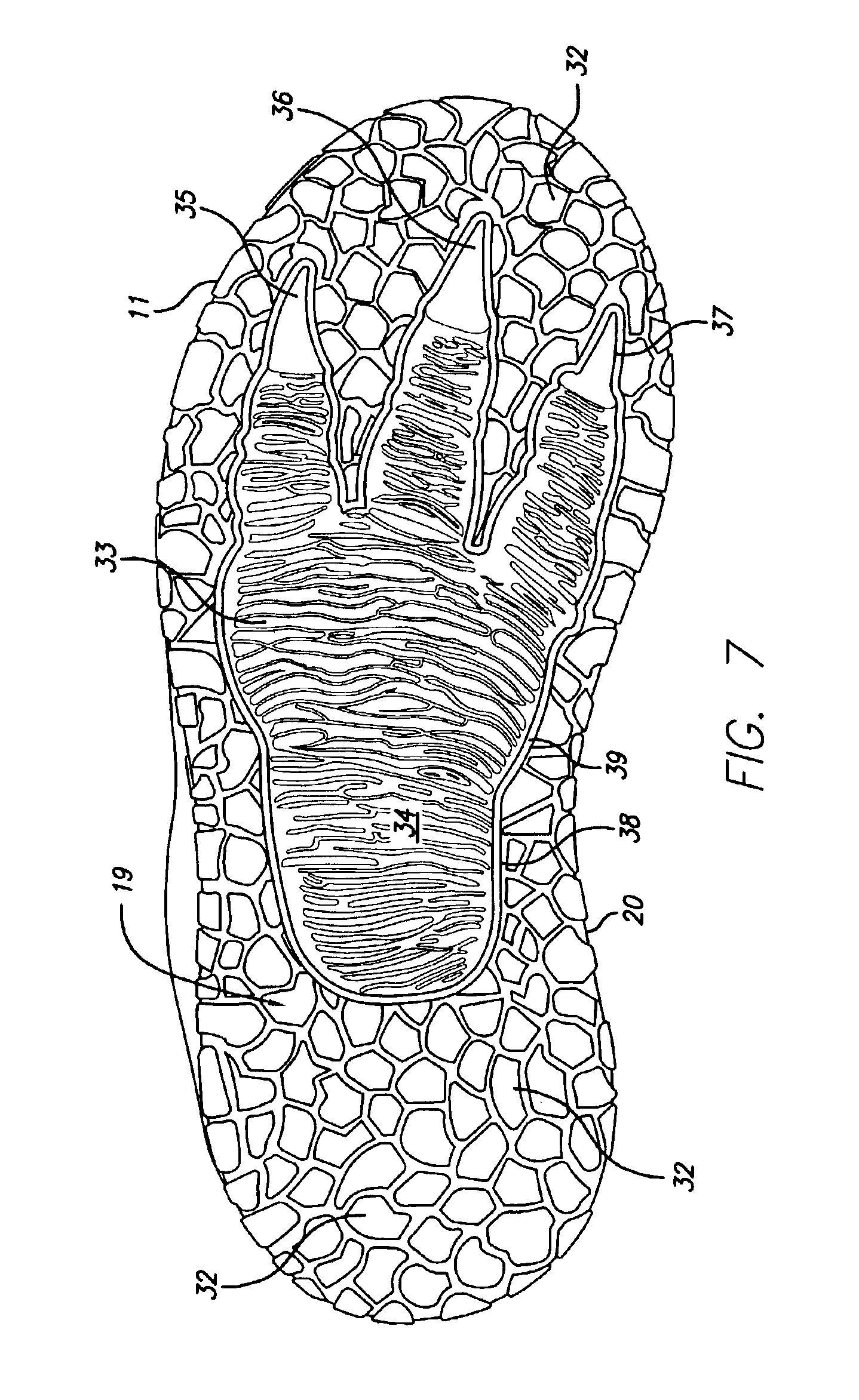 US6957504B2, drawing sheet 7 of 12