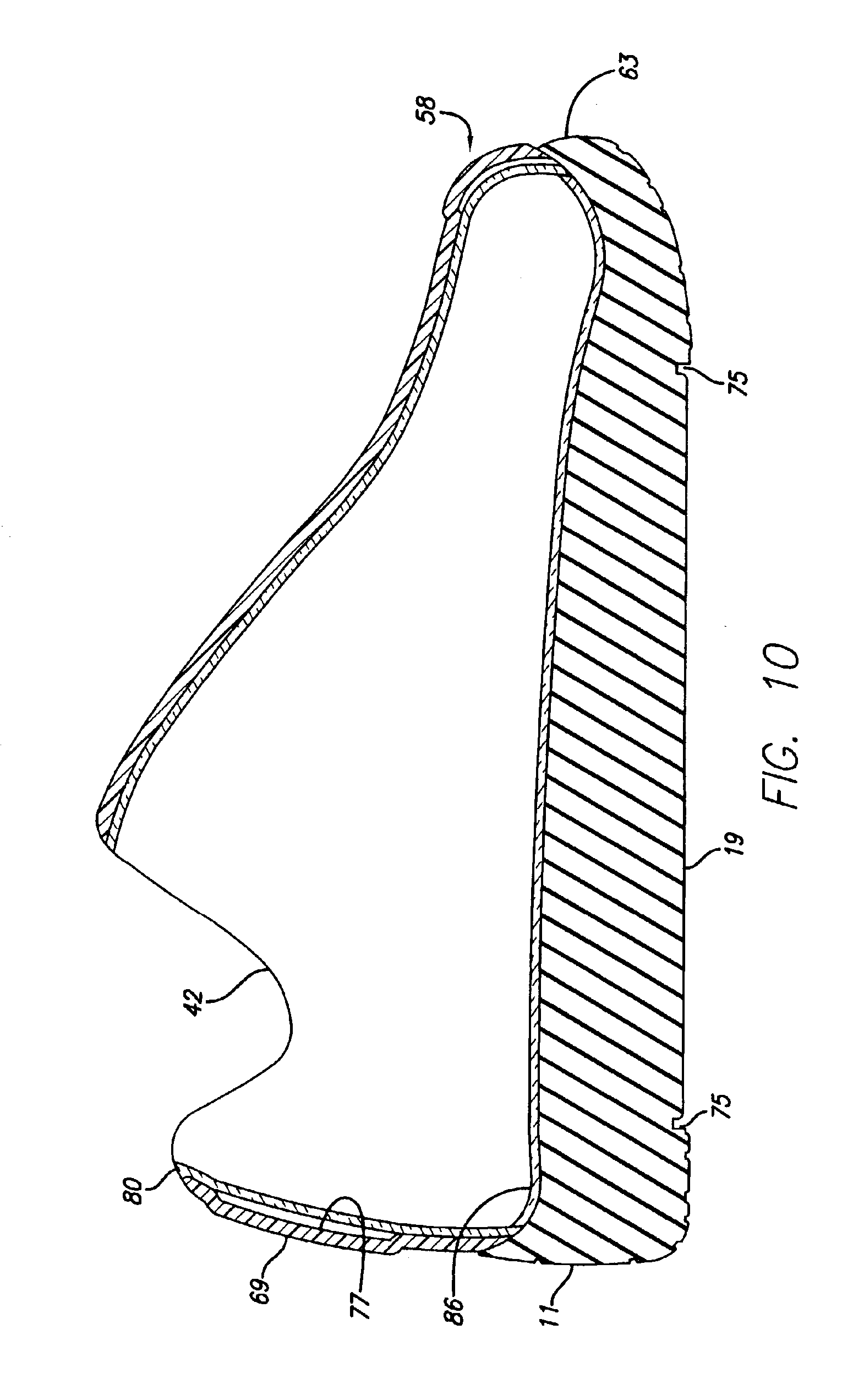 US6957504B2, drawing sheet 10 of 12