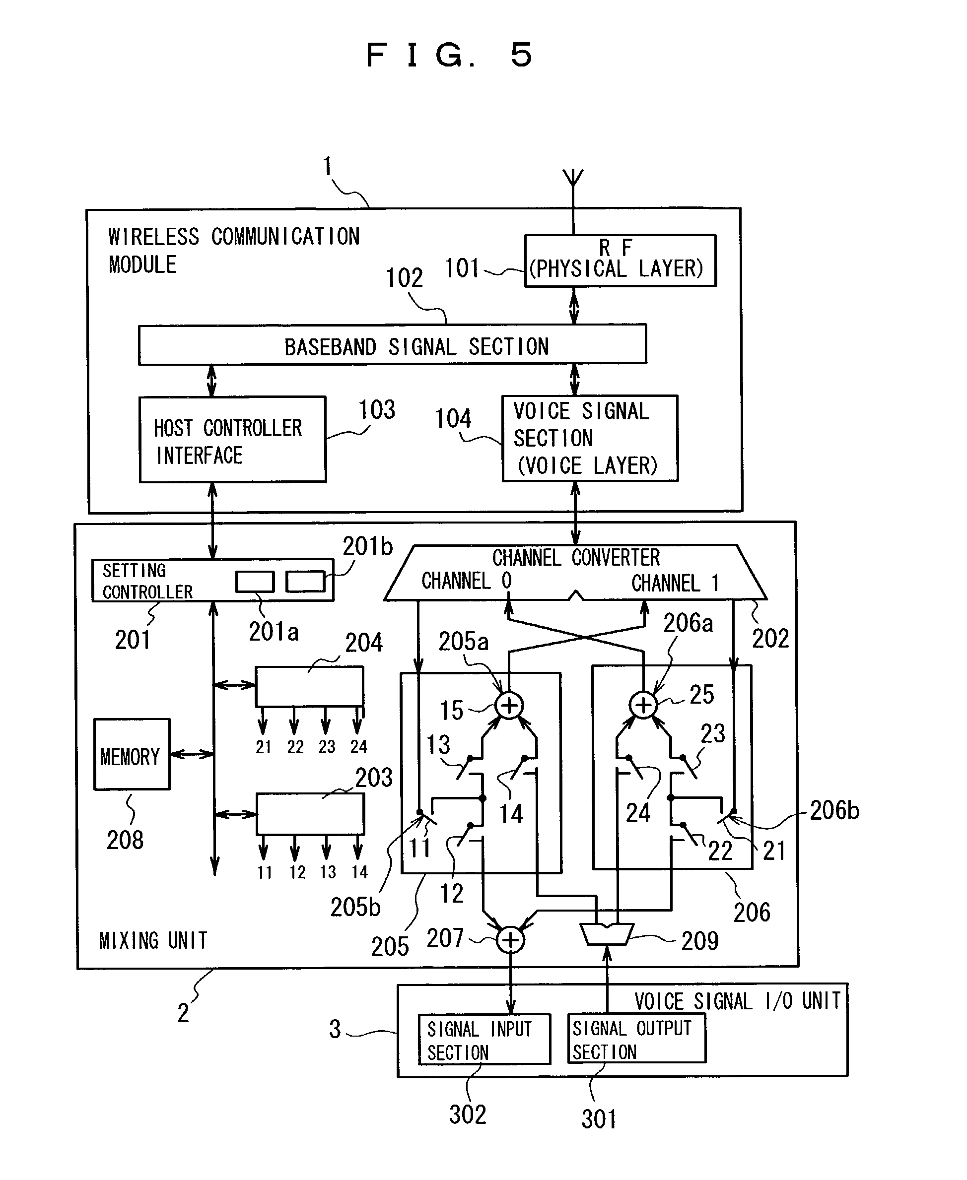 US6996411B2, drawing sheet 6 of 10