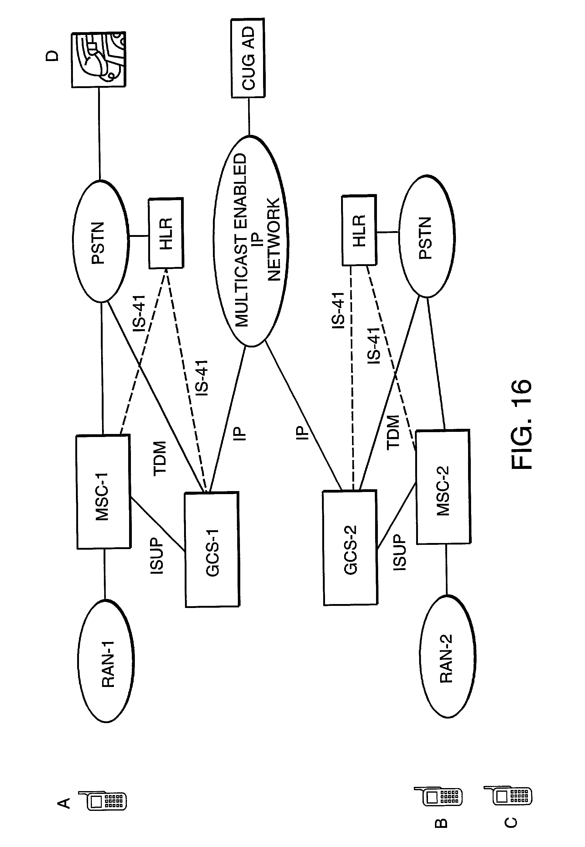US6996414B2, drawing sheet 19 of 29