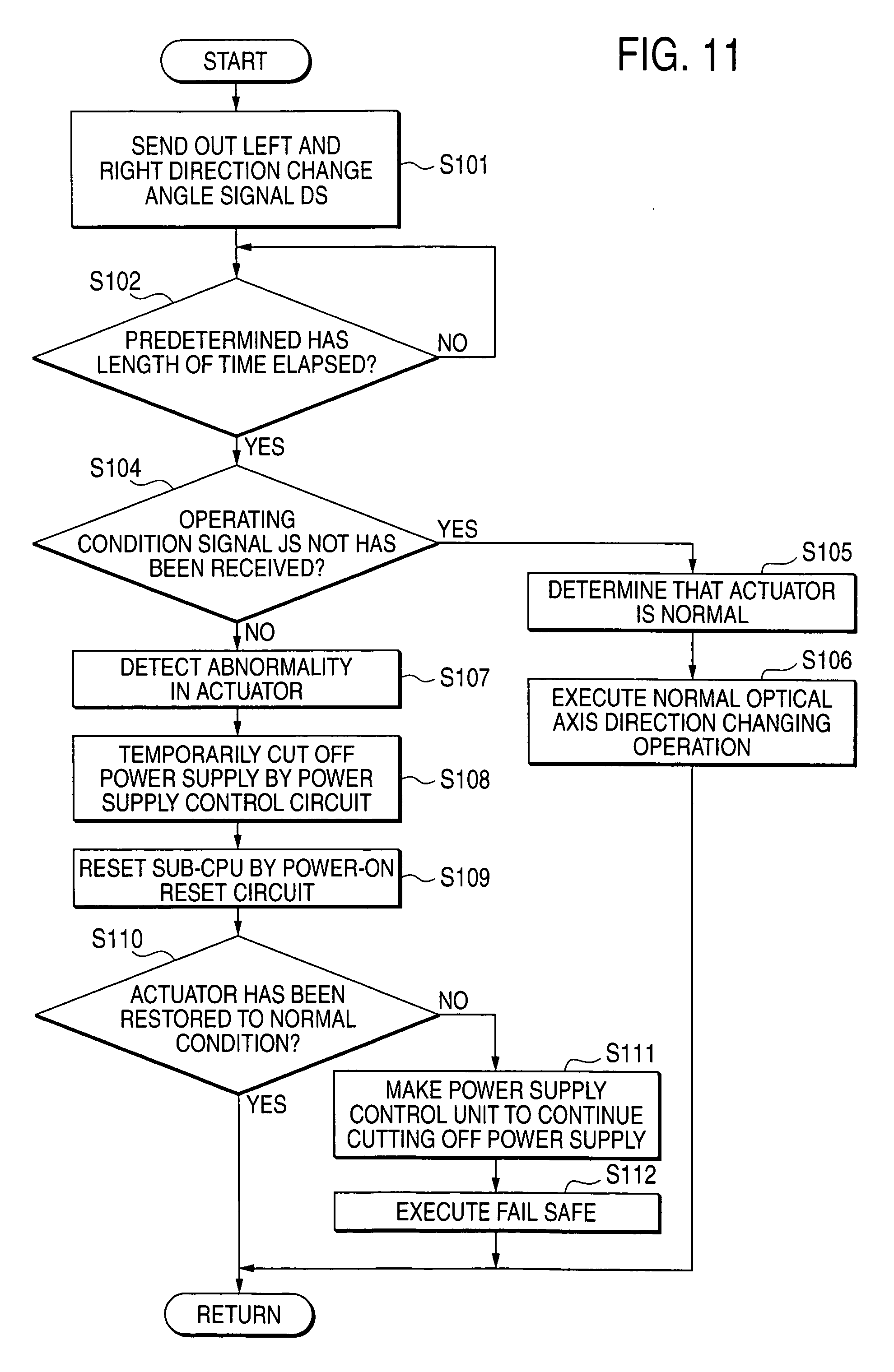 US7057504B2, drawing sheet 12 of 12