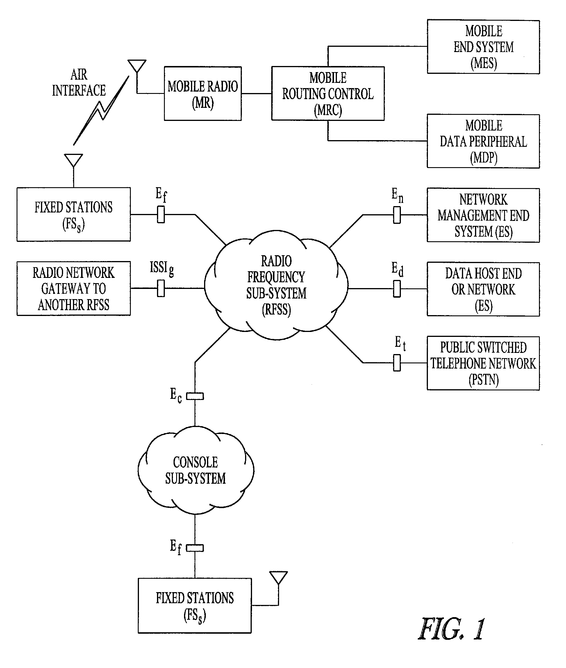 US7221660B1, drawing sheet 2 of 38