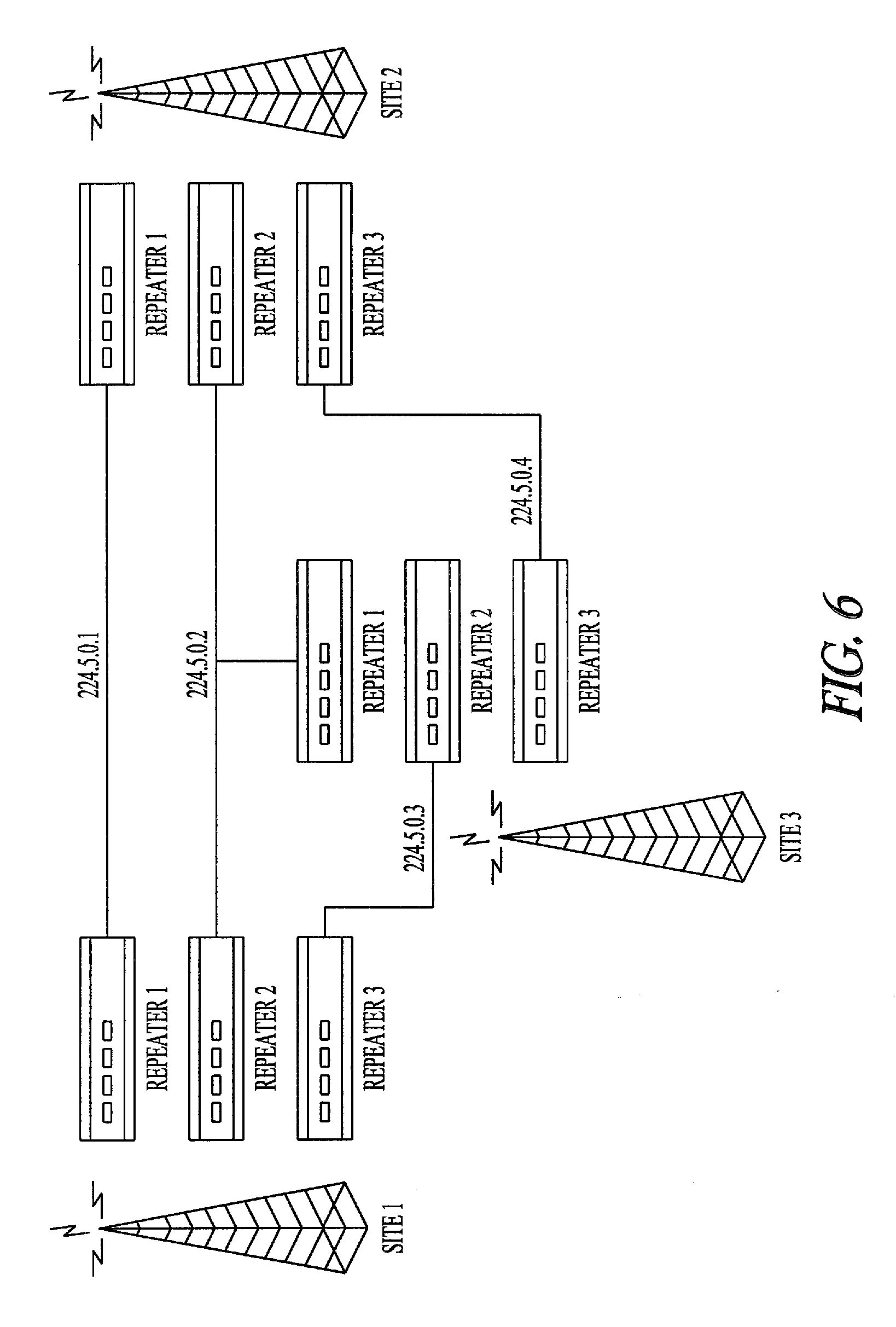 US7221660B1, drawing sheet 7 of 38