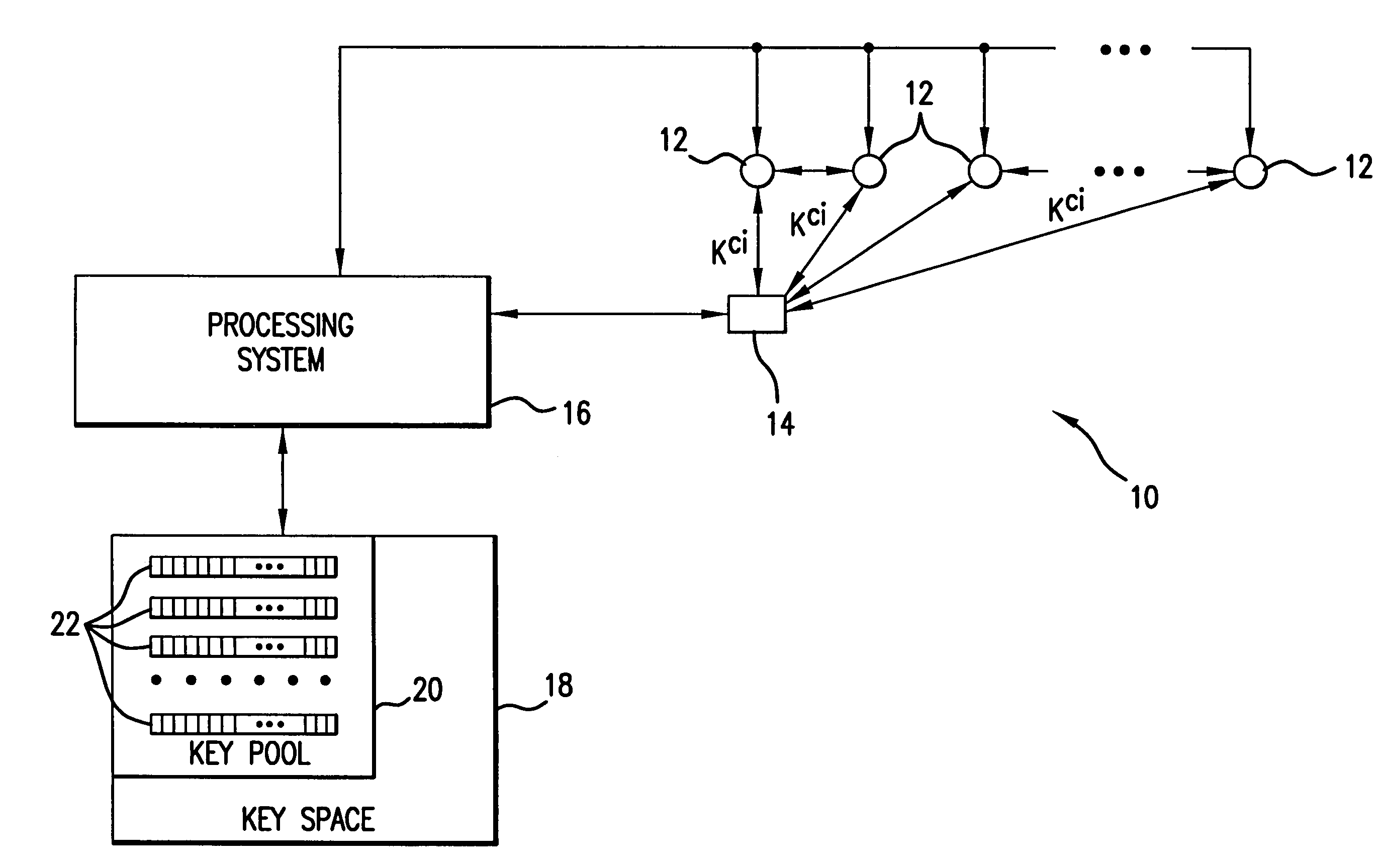 US7486795B2, drawing sheet 1