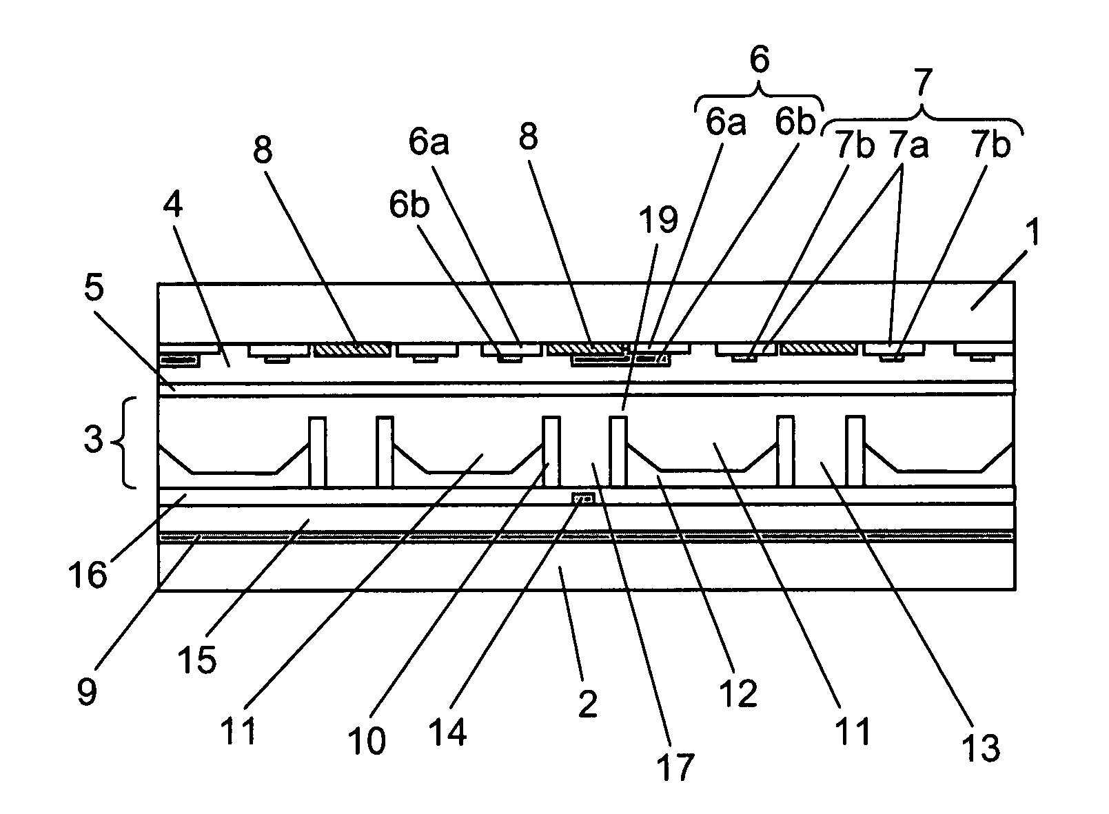 US7557504B2, drawing sheet 1