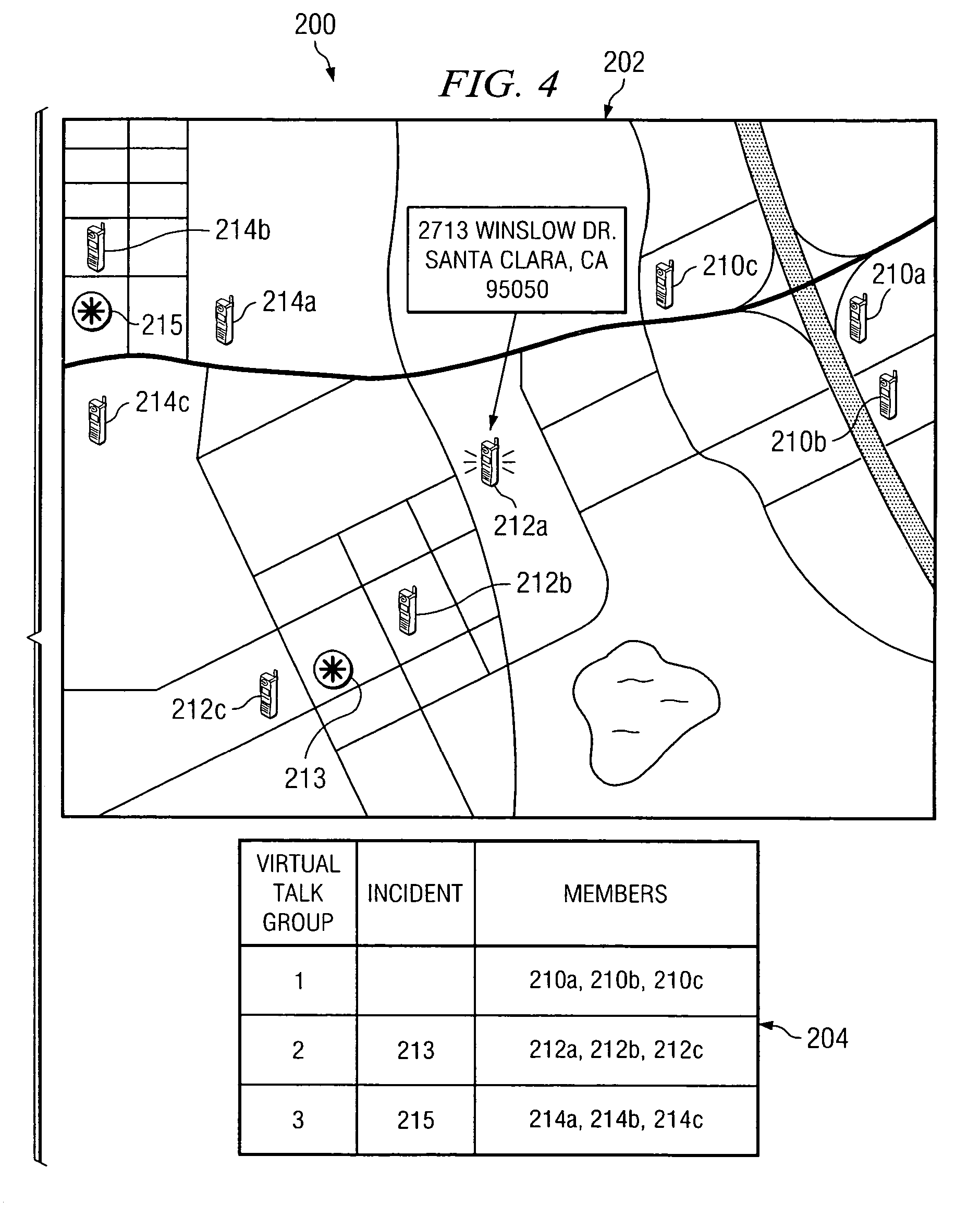 US7636339B2, drawing sheet 4 of 7