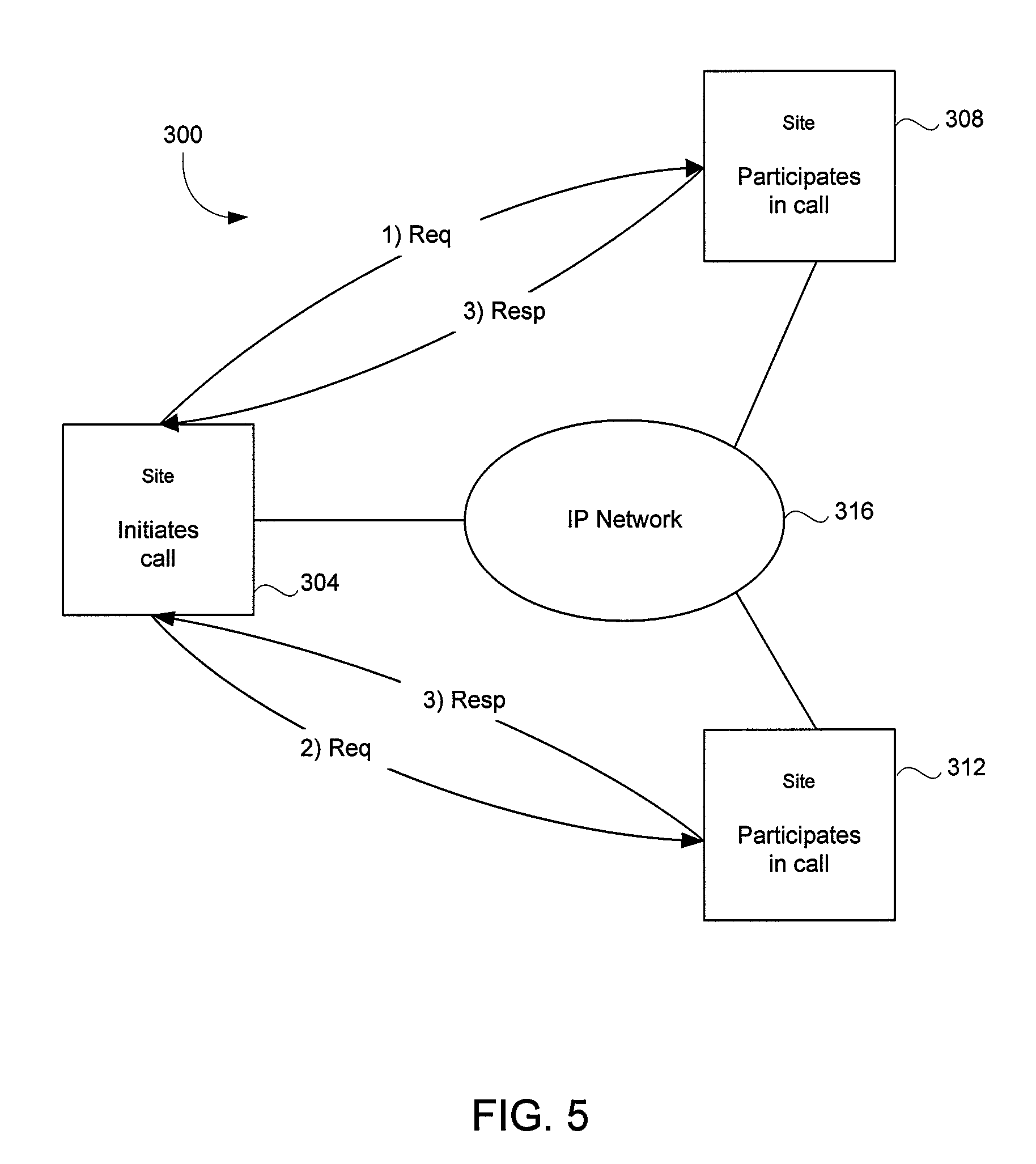 US8059574B2, drawing sheet 6 of 9