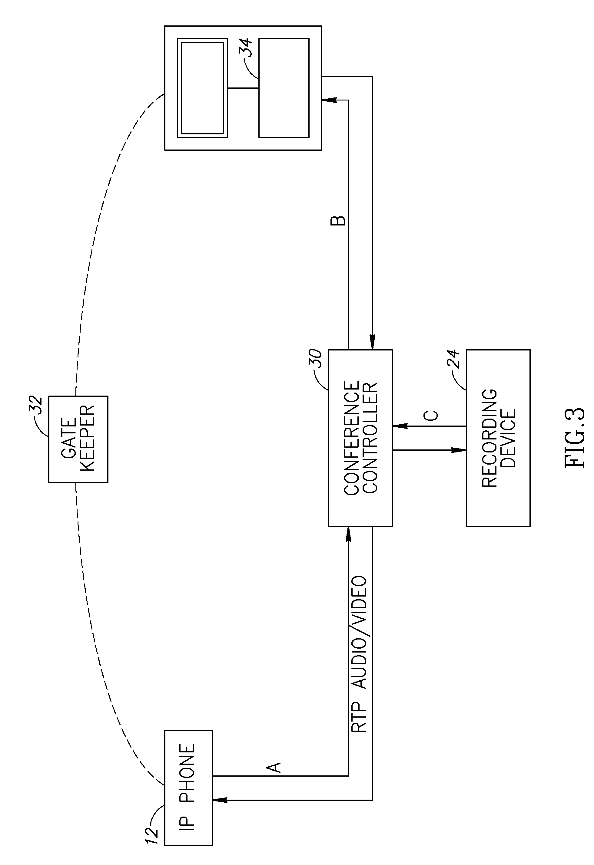 US8094587B2, drawing sheet 4 of 10