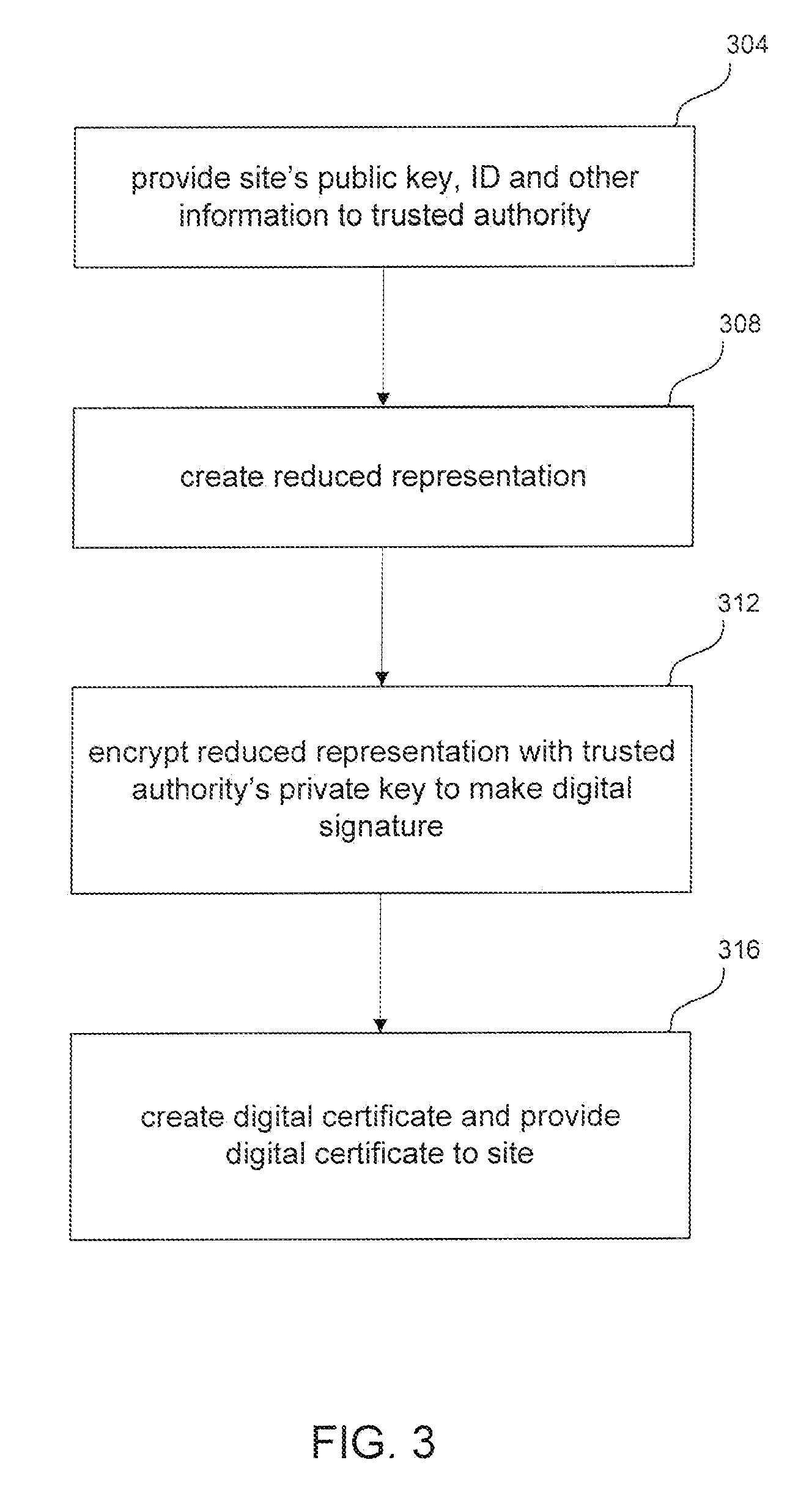 US8255684B2, drawing sheet 4 of 5