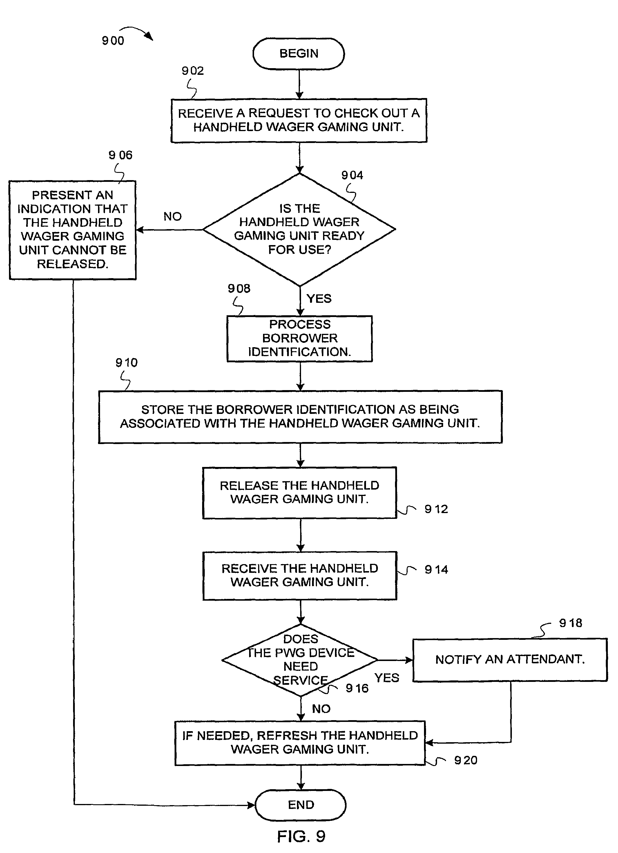US8371932B2, drawing sheet 10 of 18