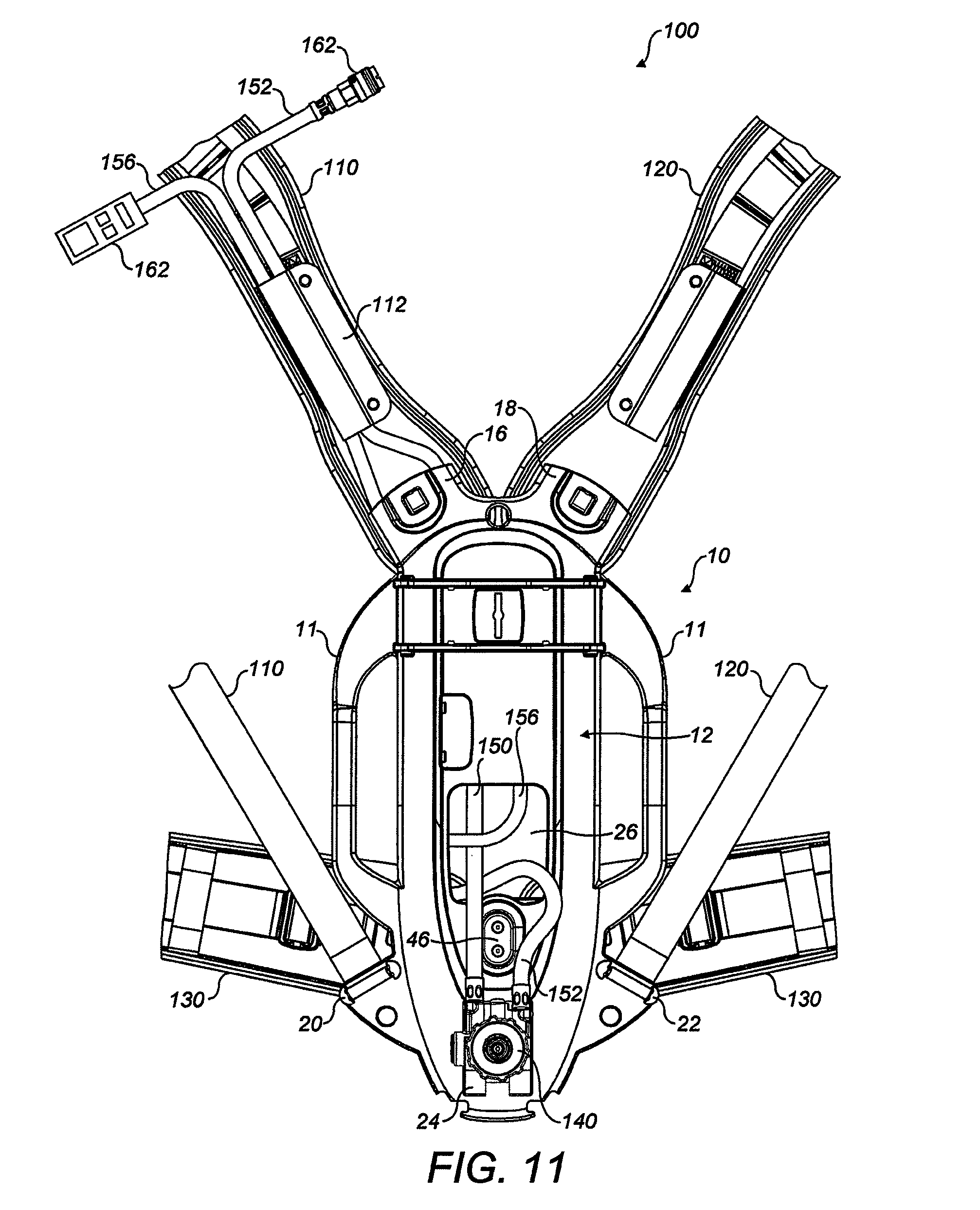 US8608040B2, drawing sheet 12 of 12