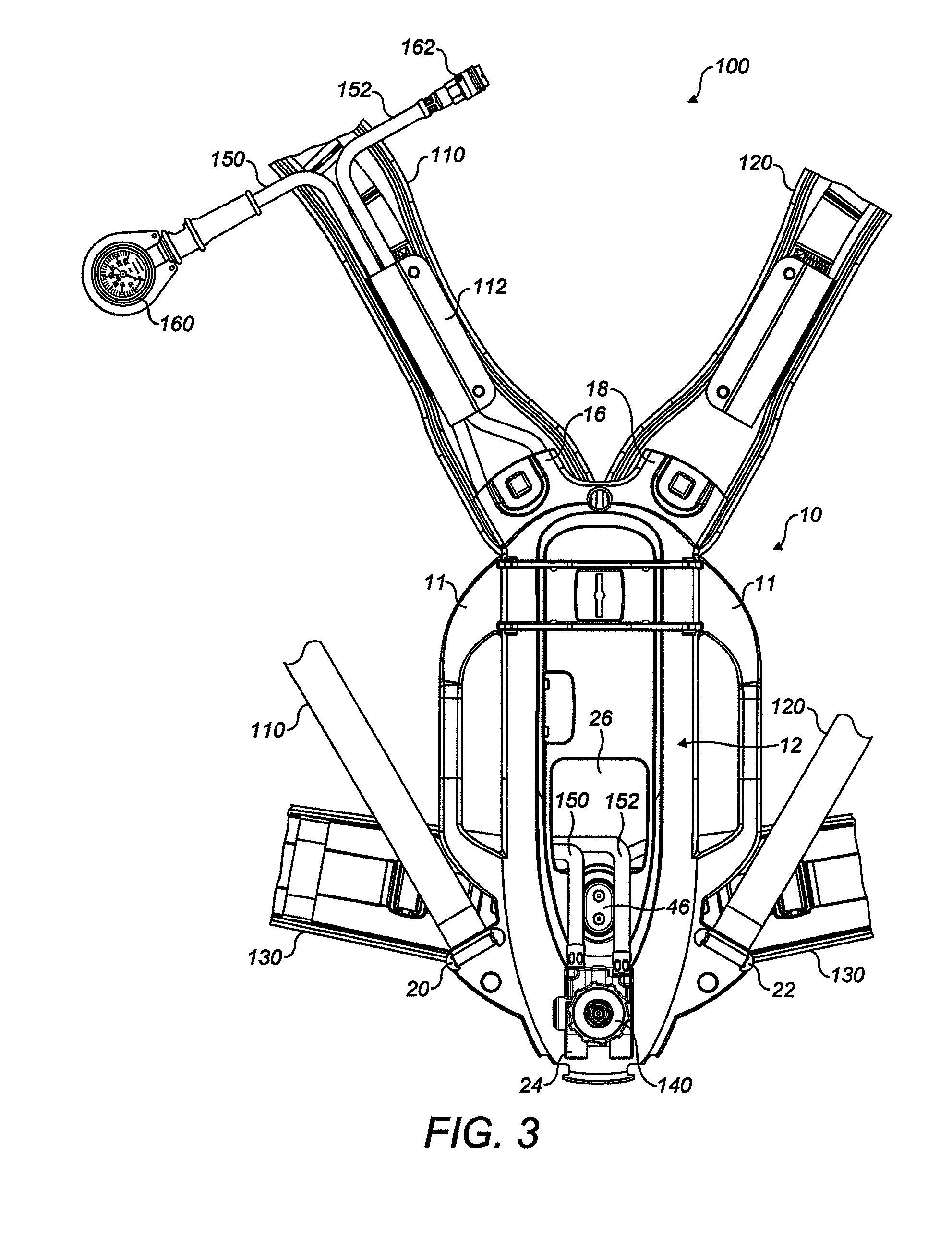 US8608040B2, drawing sheet 4 of 12