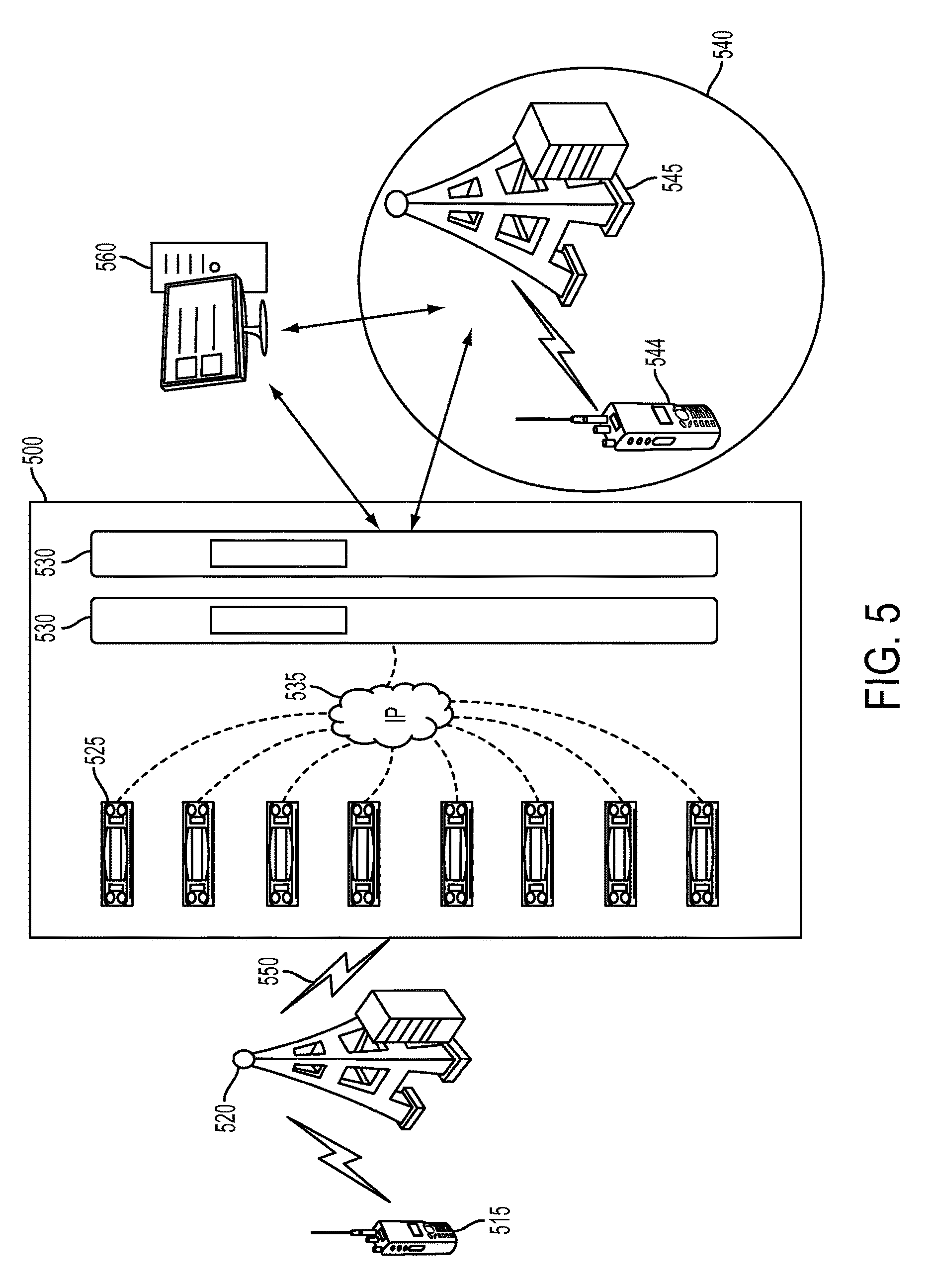 US9800460B2, drawing sheet 6 of 8