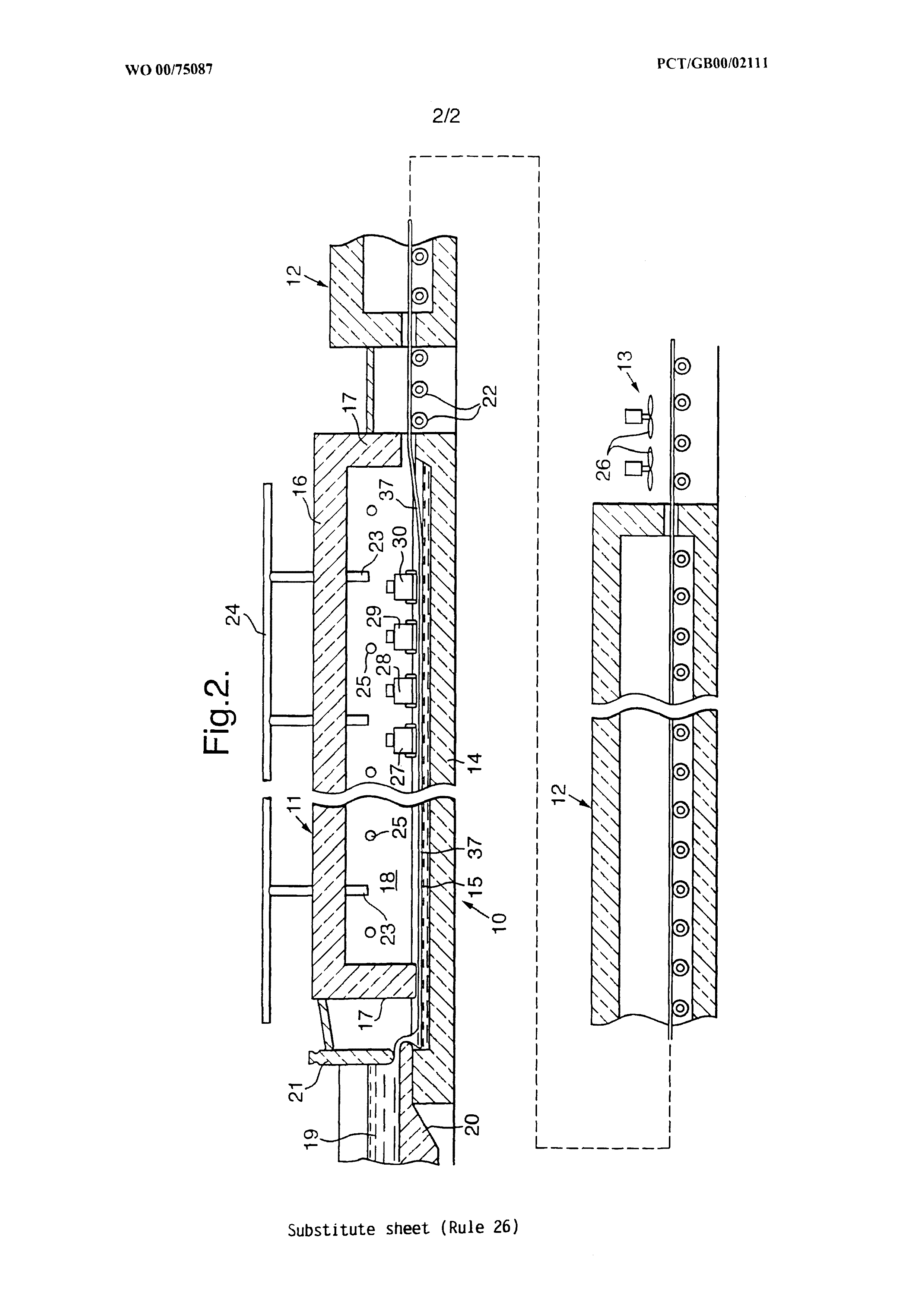 WO0075087A1, drawing sheet 2 of 13