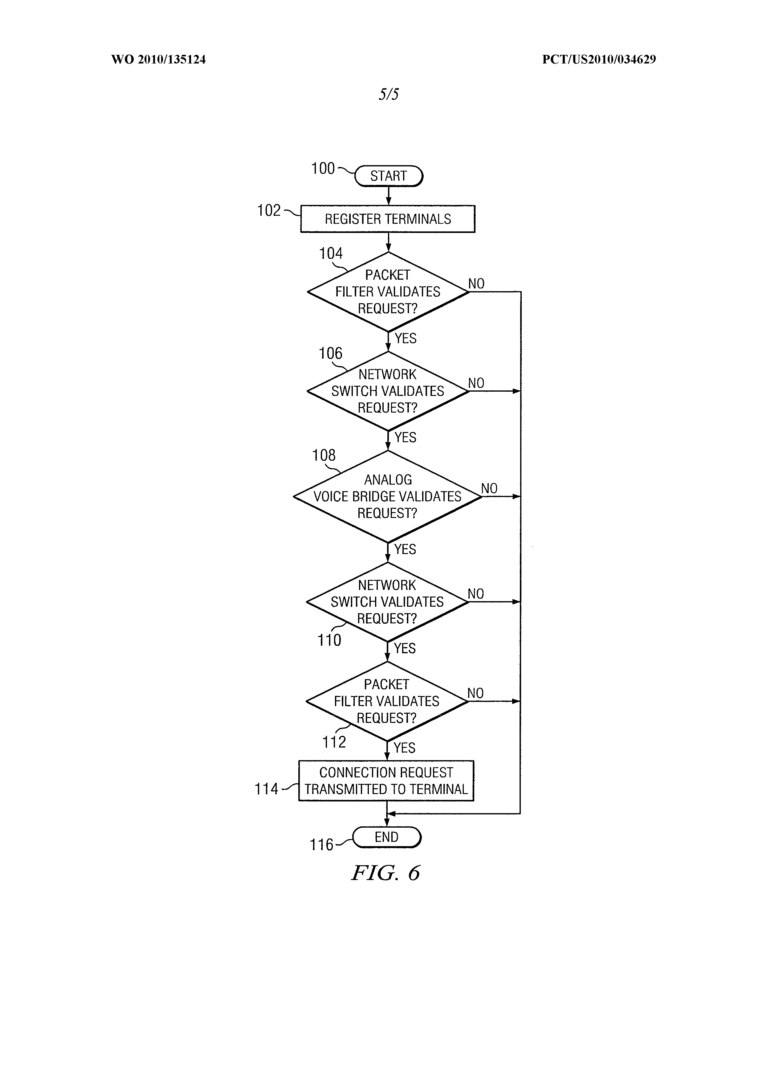 WO2010135124A1, drawing sheet 5 of 5