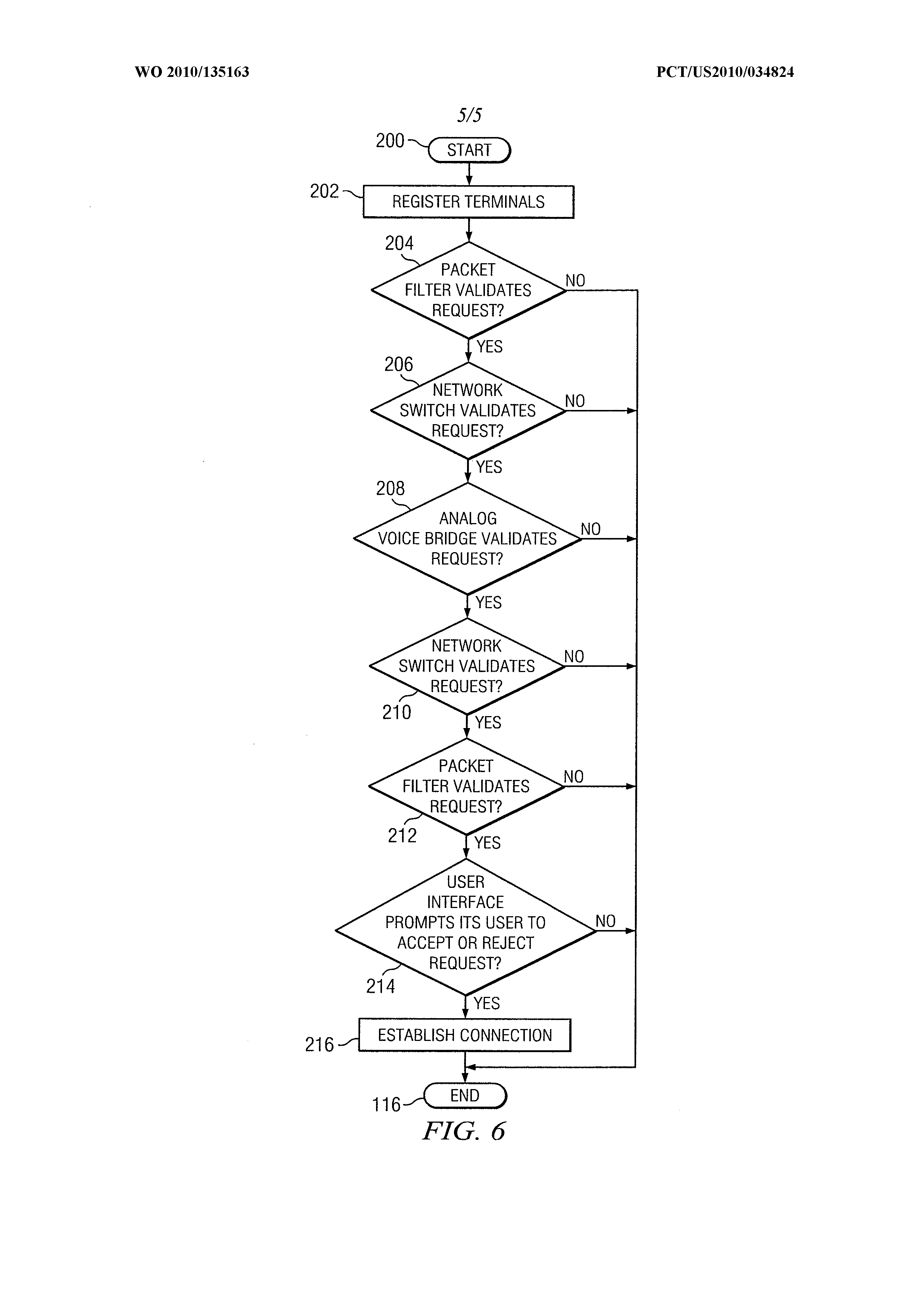 WO2010135163A1, drawing sheet 5 of 5