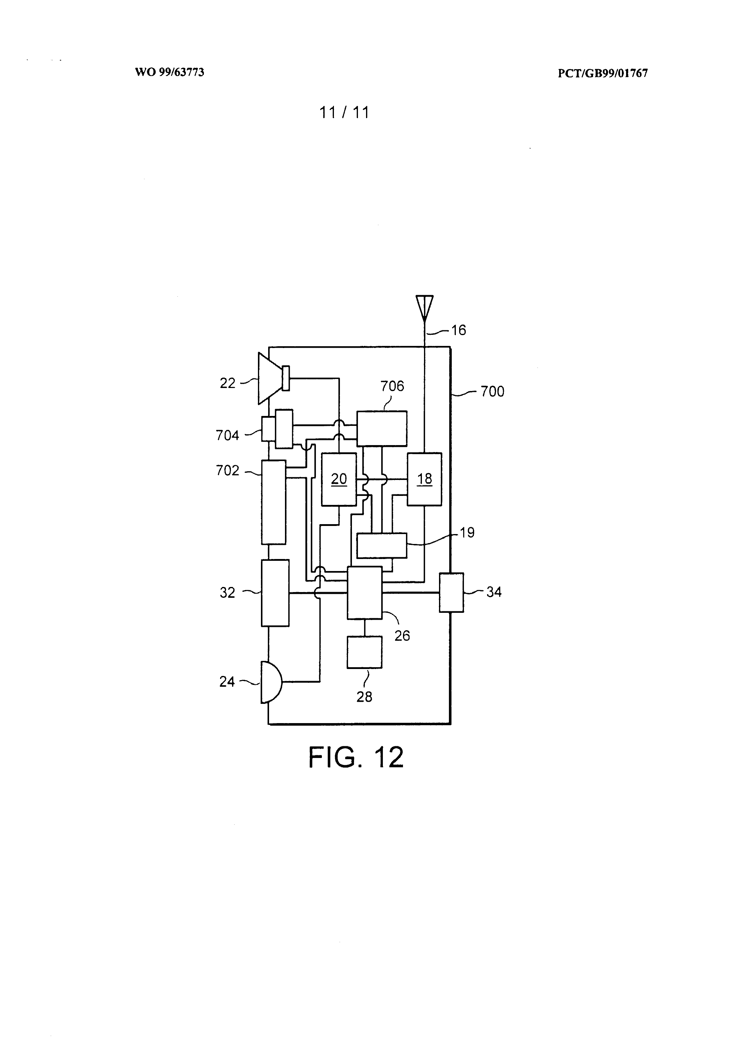 WO9963773A1, drawing sheet 11 of 11